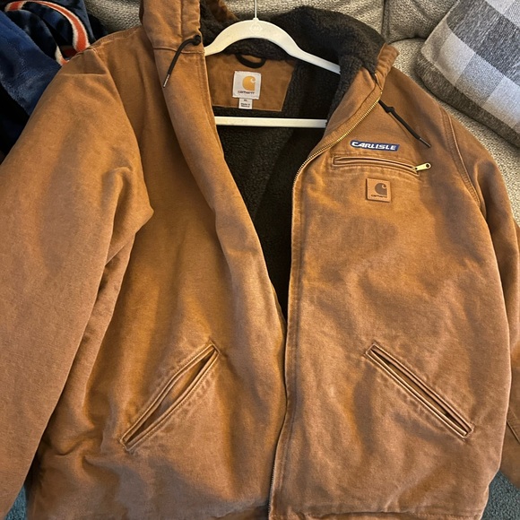 Carlisle Carhartt fleece lined jacket - Picture 1 of 8